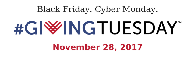Black Friday. Cyber Monday. #GivingTuesday